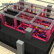 Kors ta' Ninja tal-Playground tat-Tagħmir Sħan Kompetittiv